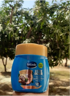 Mink Love Your Hair Conditioning Cream with Coconut Macadamia Oils and Cocoa Butter 400ml  - Image 4