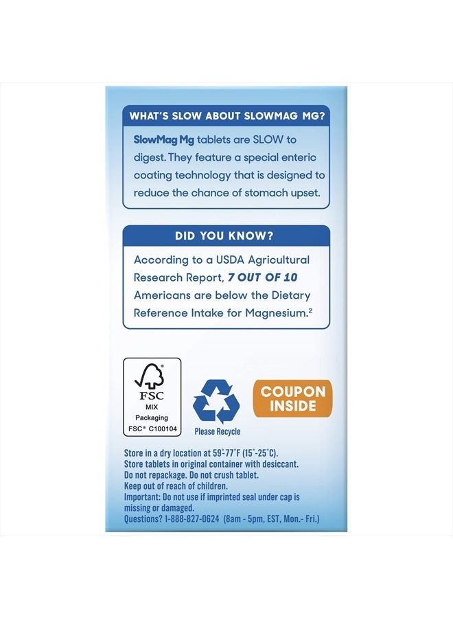Slow-Mag Magnesium Chloride With Calcium, Packaging may vary, 60 Count (Pack of 3) - Image 4