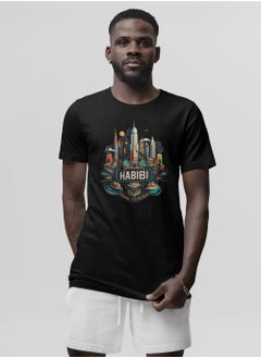 MERCH Habibi, Come to Dubai! Expressive Cotton 3D T-shirt  - Image 1