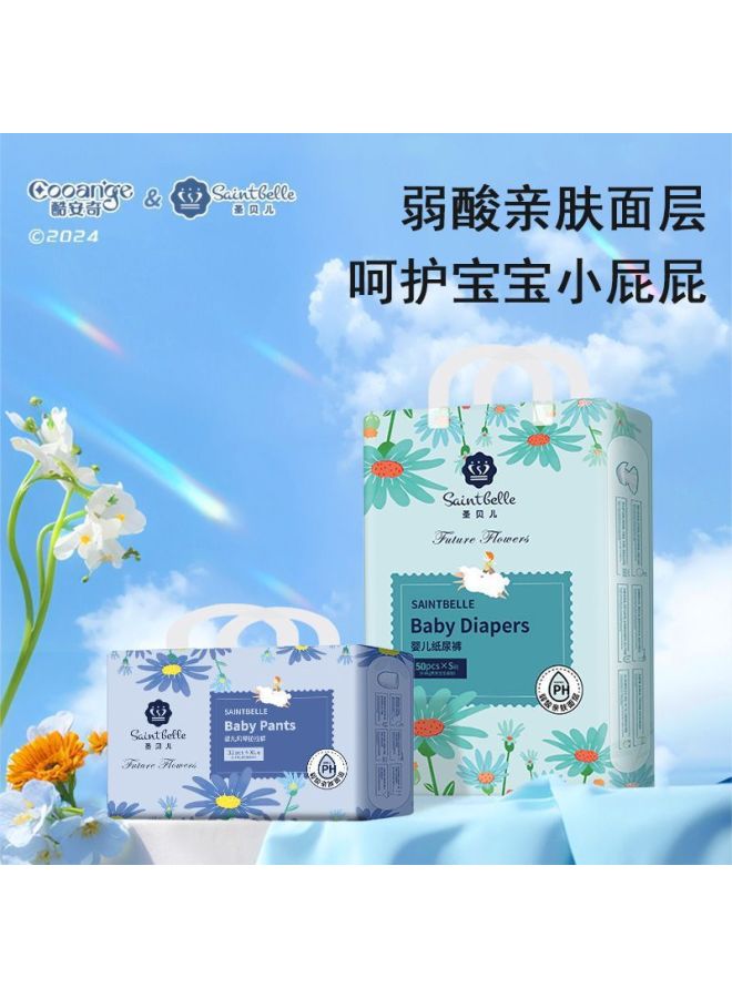 Lightweight, Breathable, Soft and Weak Acid Surface Newborn Diaper Pull-Up Pants - Image 1
