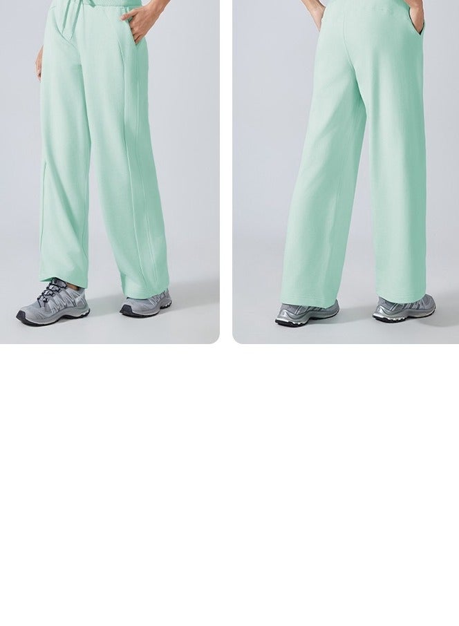 Fashionable And Versatile Sports High Waist Slimming Casual Loose Wide Leg Pants Yoga Pants - Image 2