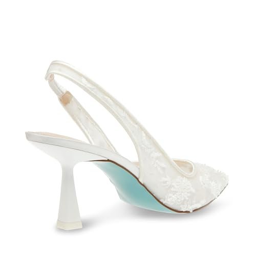 Betsey Johnson Women's Nikki Pump, Ivory, 8.5 - Image 2