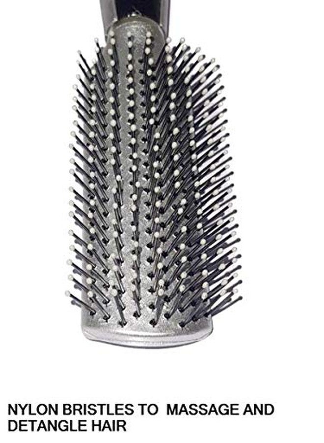 Tiamo Plastic Flat Hairbrush set of 3 for daily use - Image 5