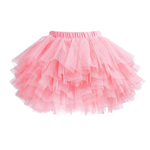 elamccor Tutu Skirt for Baby Girl Toddler 6 Layered Tulle Skirts 1-8T - Image 2