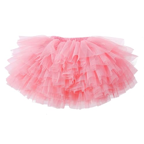 elamccor Tutu Skirt for Baby Girl Toddler 6 Layered Tulle Skirts 1-8T - Image 3