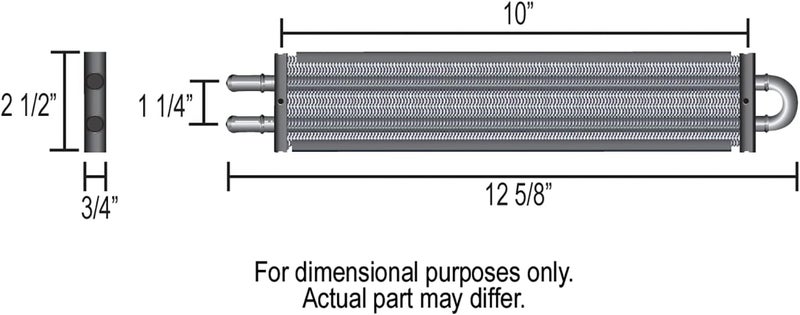 Derale 13200 Power Steering Cooler Kit, Black - Image 2