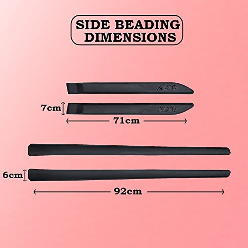 AUTOXYGEN Side Door Car Beading/Door Guard/Door Protector/Door Safety/Side Beading Accessories for Alto 800 (Set Of 4 Pcs.) - Image 3