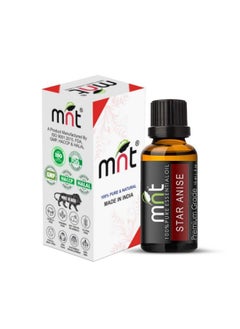 MNT Star Anise Essential Oil 100% Pure Natural & Undiluted Therapeutic Grade Oil For Skin Body Massage Pain Relief And Aromatherapy (15Ml)  - Image 3