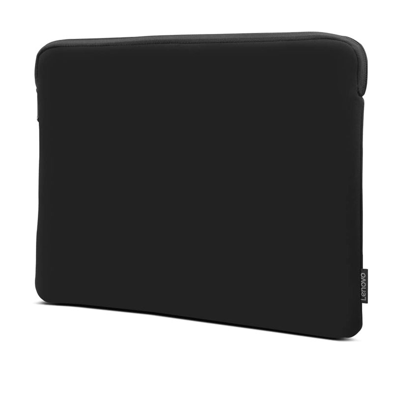 Lenovo Basic Laptop Sleeve 14 Inch NotebookTablet Compatible with MacBook AirPro Neoprene Material Soft Fleece Lining Zippered Top Opening Black - Image 2
