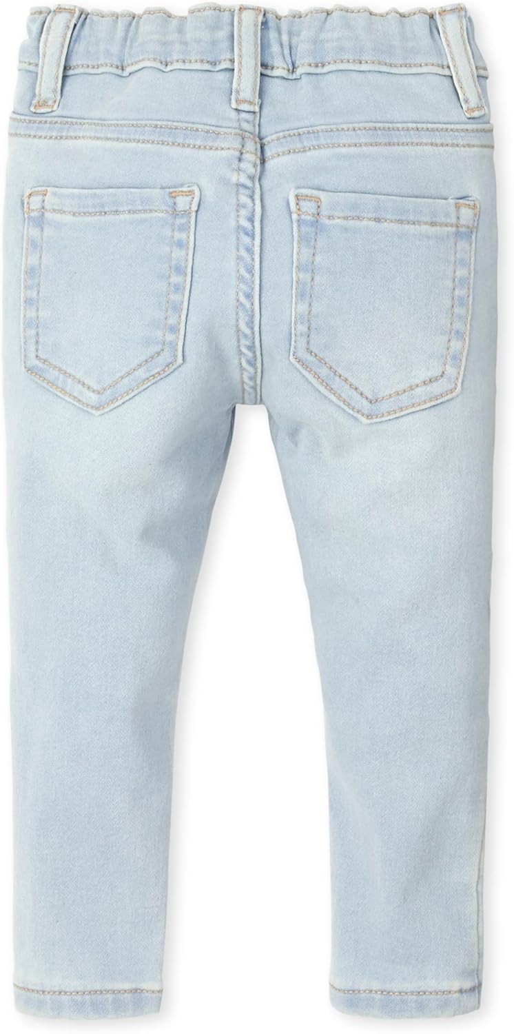 THE CHILDRENS PLACE Baby-Girls and Toddler Super-Soft Stretch Denim Jeggings, 3 Pack - Image 2