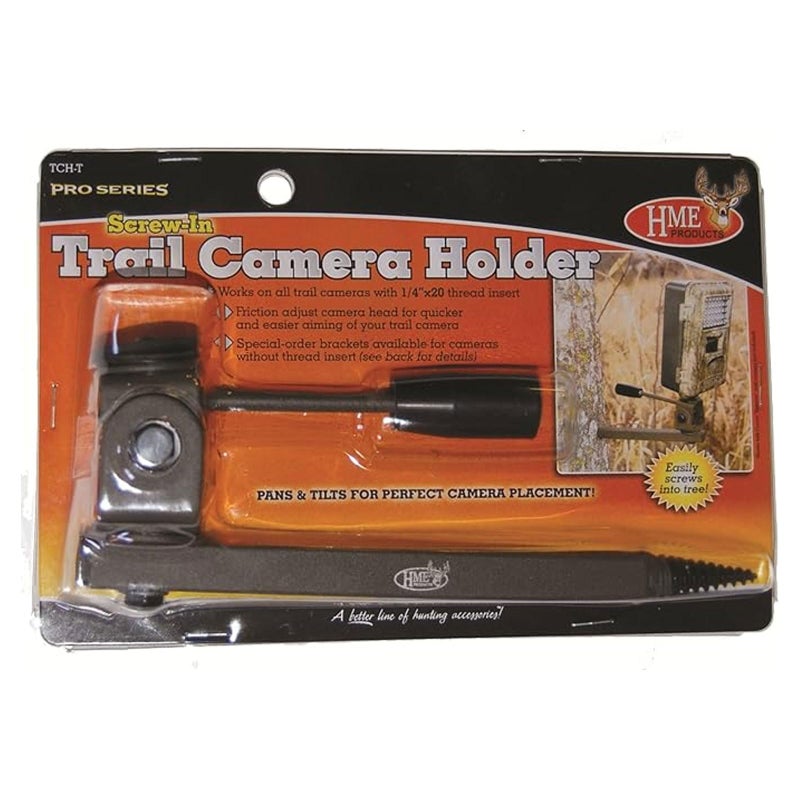 HME Trail Camera Holder Tree Mount with 360-degree Rotational Camera Head | Compact Sturdy Design | Easy Installation & Versatile Compatibility - Image 2