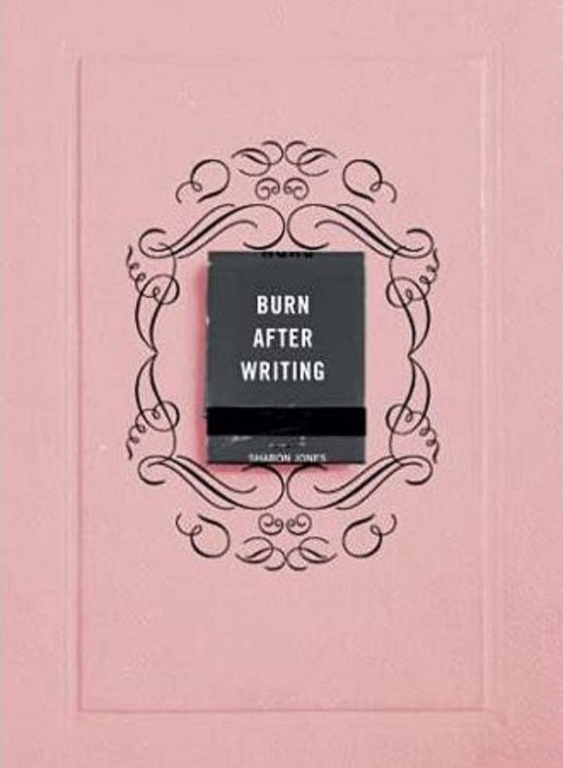 Burn After Writing - By Sharon Jones 