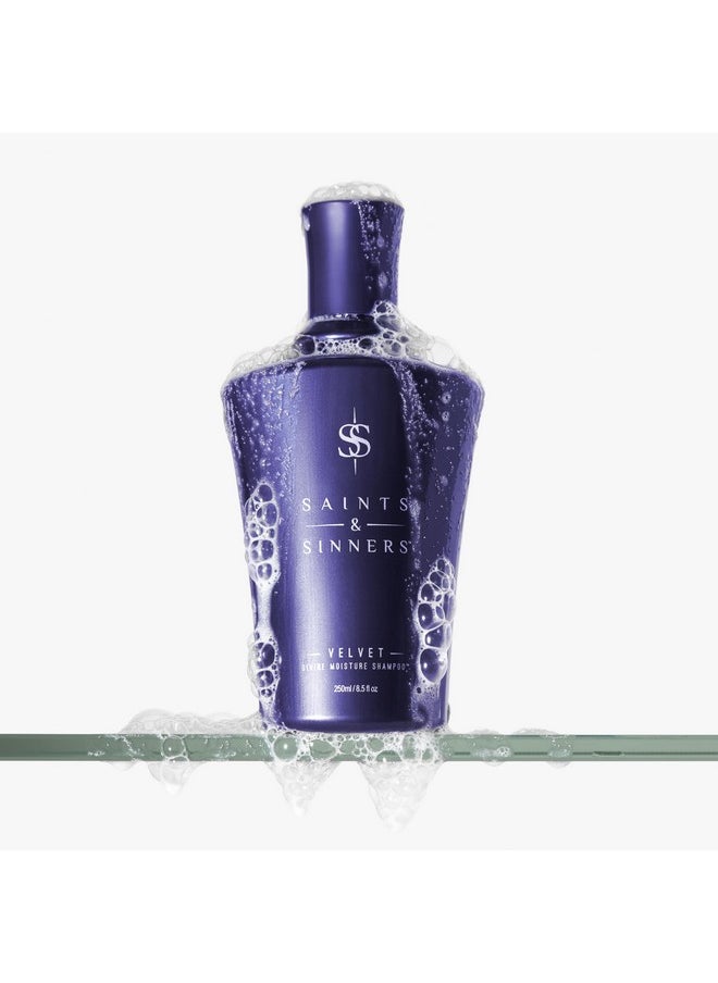 سينتس آند سينرز - شامبو Saints & Sinners Velvet Divine Moisture الحائز على جائزة للشعر الجاف والتالف والباهت والمصبوغ (8.5 أونصة) - Image 1