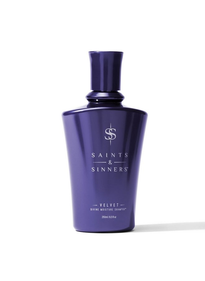 سينتس آند سينرز - شامبو Saints & Sinners Velvet Divine Moisture الحائز على جائزة للشعر الجاف والتالف والباهت والمصبوغ (8.5 أونصة) - Image 1