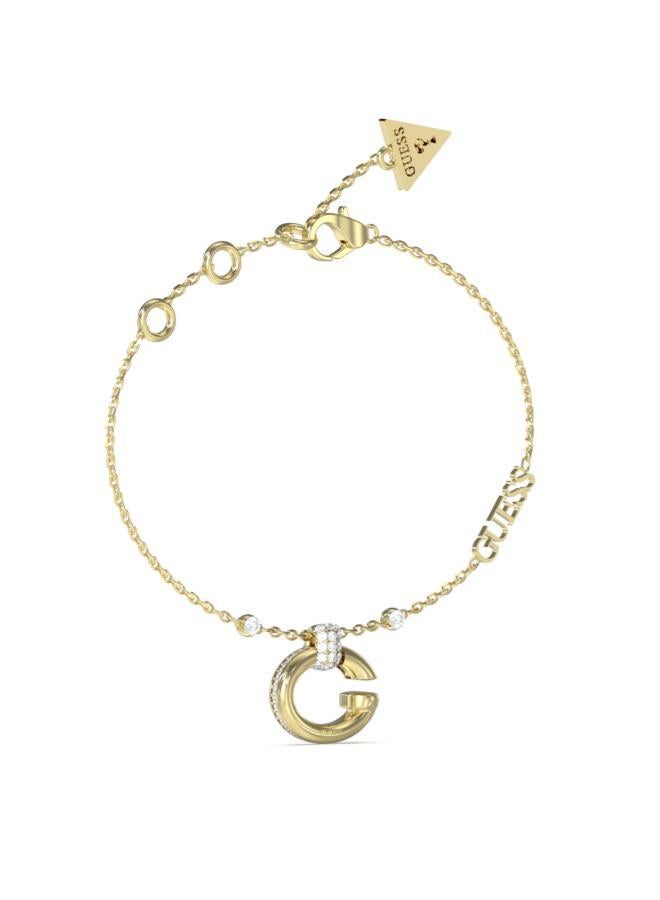 GUESS Logo & Crystals Bracelet 