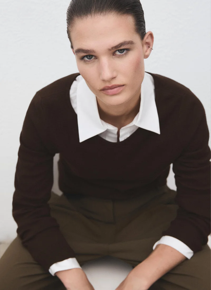 MANGO Fine-knit sweater