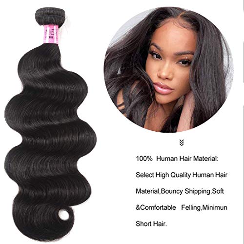 Unice Hair Brazilian Unprocessed Virgin Human Hair Weave Bundles 3pcs Body Wave Weft Extensions Natural Color 14 16 18 Inch - Image 5