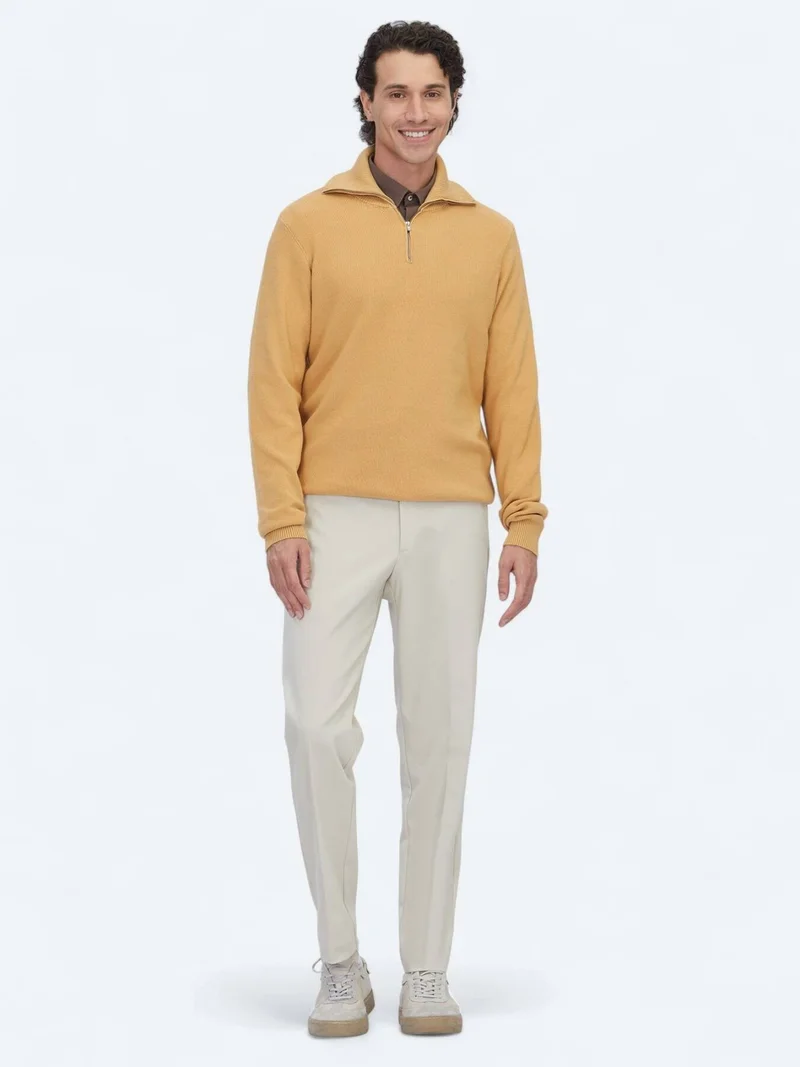 Kip Saffron Knitwear Sweatshirt