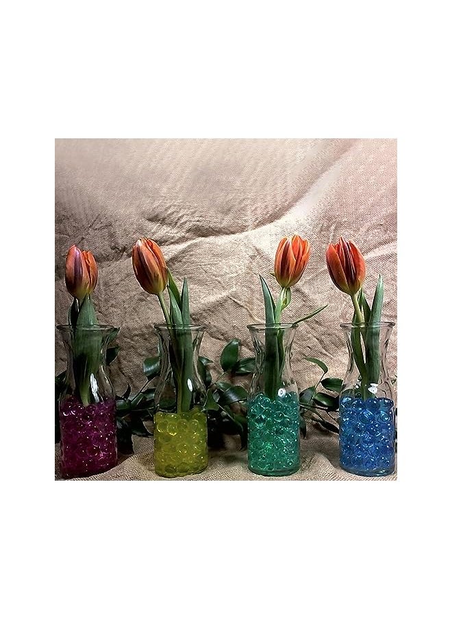 The Bros 60,000 pcs Water Gel Beads Non Toxic,Rainbow Mix Water Beads Kit for Vases,Water Gel Beads,Beads Growing Balls,Water Beads Pack for Vase Filler, Plant, Wedding and Home Vase Decoration  - Image 5