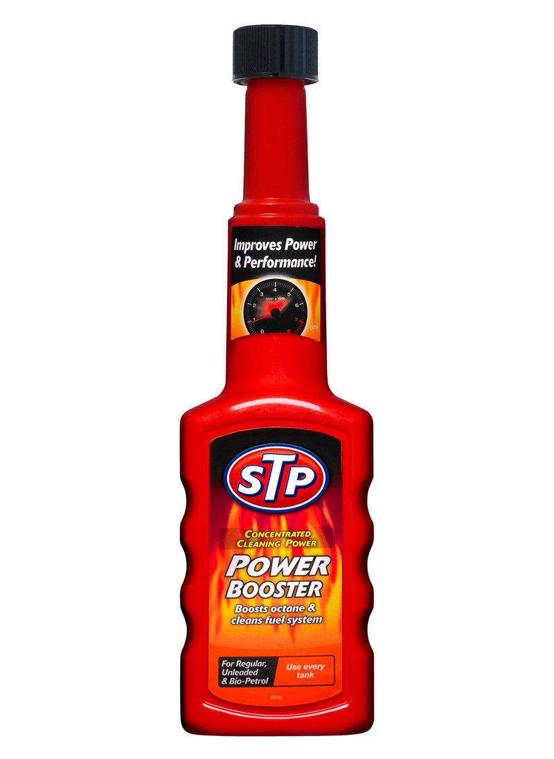 STP - Power Booster 200Ml, Concentrated Cleaning Power, Boosts Octane And Cleans Fueal System, 1 Piece - Image 1