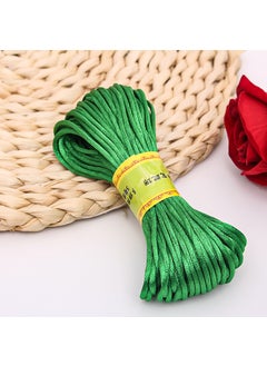 20m Red Cord DIY Crafting Chinese Knot 7 Grass Green
