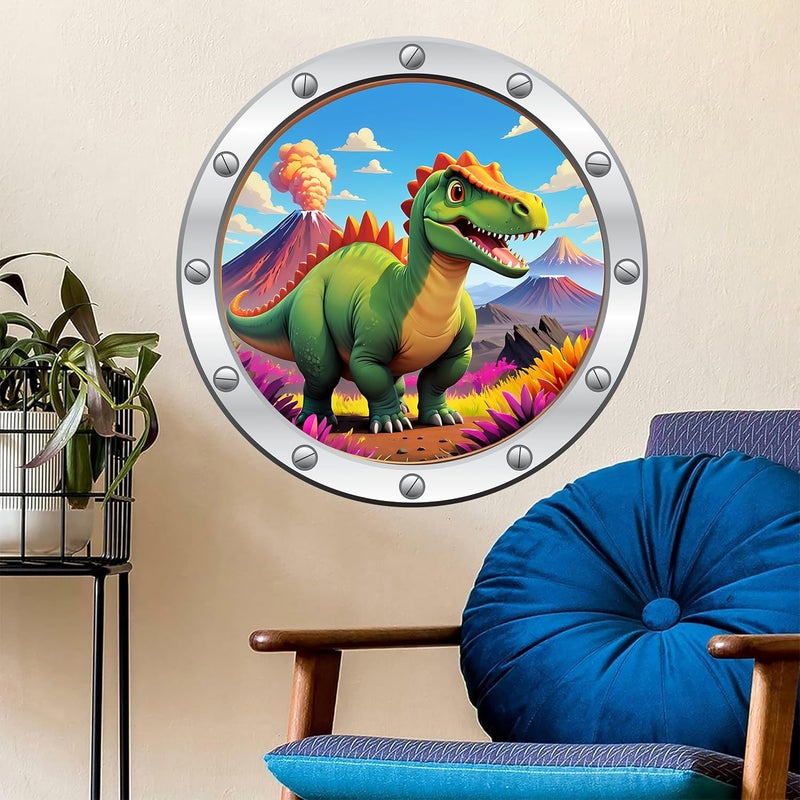 EXO DECOR Trendy Dinosaur Sticker Designs of Self Adhesive Wall Stickers for Living Room Bedroom Hall and Home Decoration 45 x 45cm Pack of 1 EDWS_14810 - Image 2