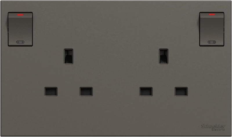 Schneider Electric AvatarOn C 2 Gang Socket - Image 2