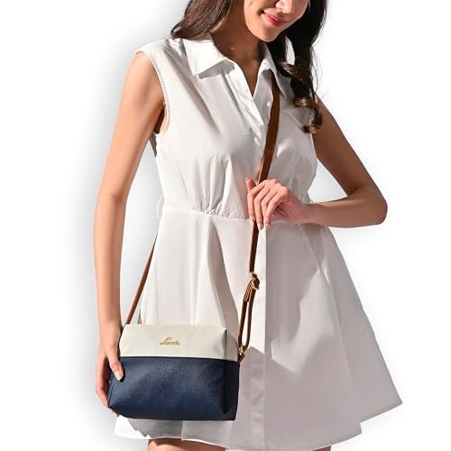 Lavie Women's Ellen Colourblock Horizantal Cross Body Sling Bag | Ladies Purse Handbag | Gift for Women - Image 2