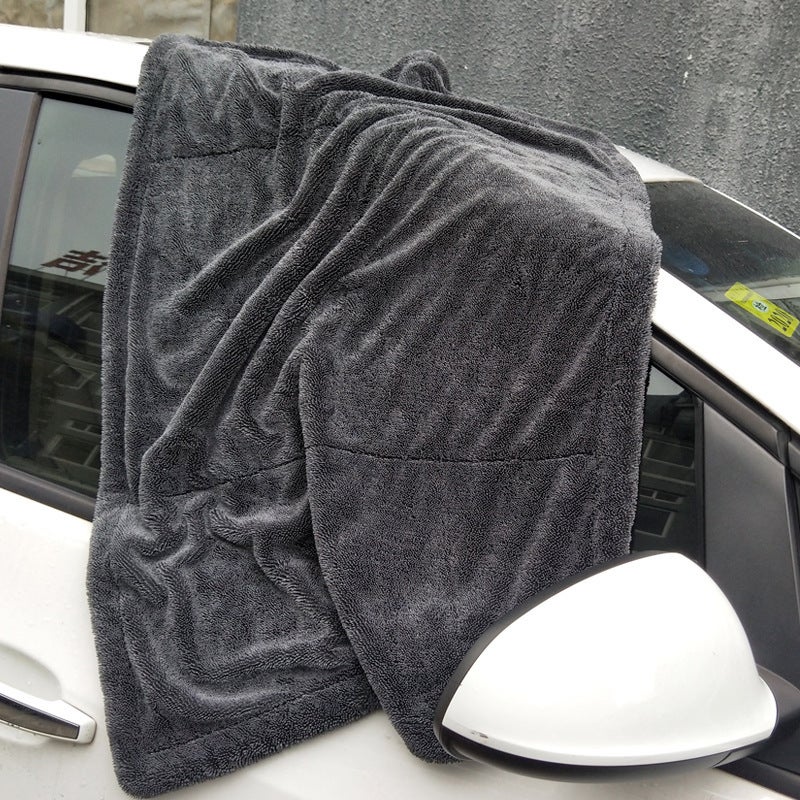 Double-Layer Thickened Twisted Braid Cloth Absorbent Car Washing Towel Special Microfiber Car Cleaning Products - Image 3