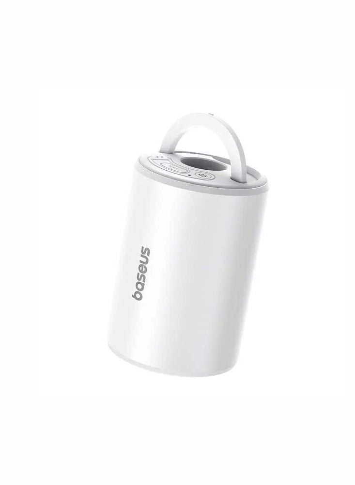 Baseus Pocket Go Air Blower combines multiple functions such as inflation, deflation, manual deflation, and powerful airflow suitable for boating - White - Image 5