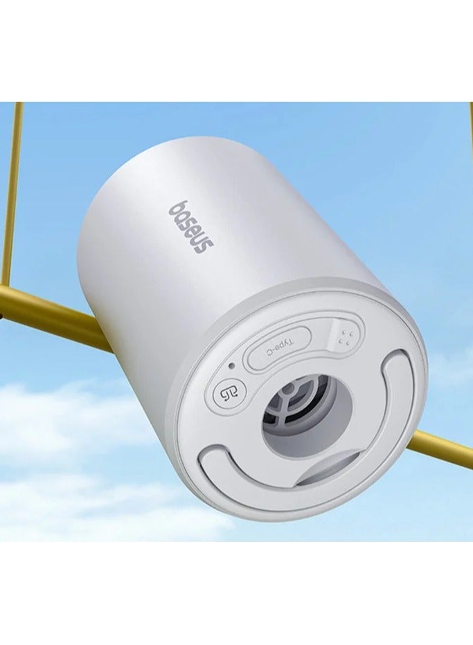 Baseus Pocket Go Air Blower combines multiple functions such as inflation, deflation, manual deflation, and powerful airflow suitable for boating - White - Image 3