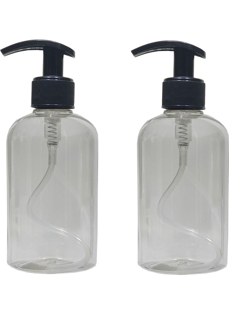 2 Pieces 500 ml Soap Dispenser with Black Pump - pzsku/Z29686649F3A0F4E9D8A5Z/45/_/1727880894/8ffc0084-fb18-4f76-8afd-8177bfd2eb2b