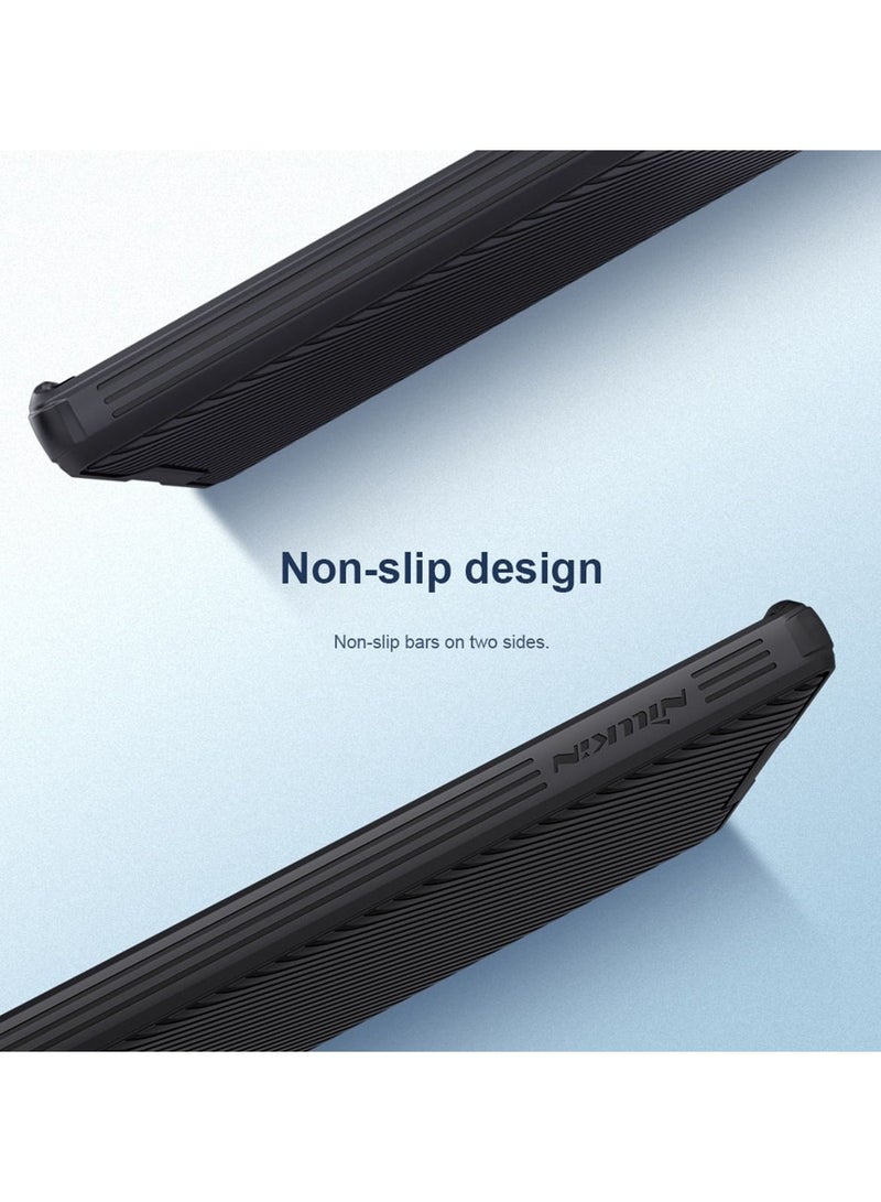 نيلكين درع كام صلب مع غطاء حماية منزلق للكاميرا لهاتف سامسونج جالاكسي S22 أسود - Image 4