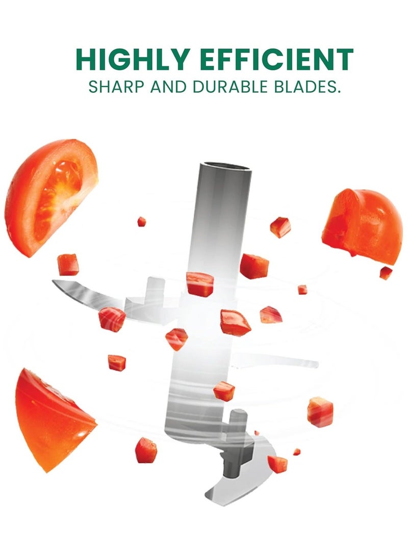 Denx Easy To Use Manual Vegetable Slicer With A 500Ml Bowl - Image 3