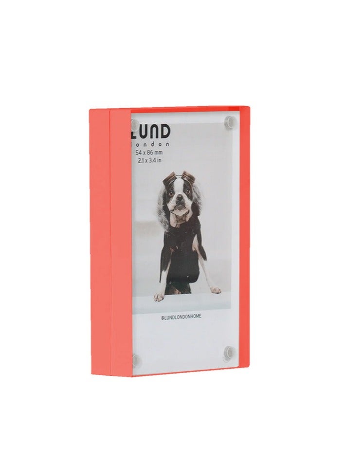 Magnet Frame – Instax Photo Frame – Coral