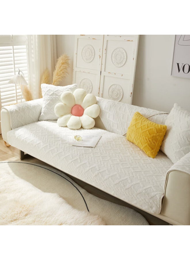 Avivi Window Seat Cushion, Non-slip Windowsill Pad, Cream Style Bedroom Balcony Tatami Sofa Cushion, Seat Cover, 90*160 Cm, Warm And Cozy - Image 2