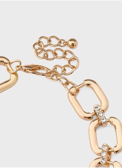 Ella Limited Edition Diamante Chunky Chain Necklace  - Image 3