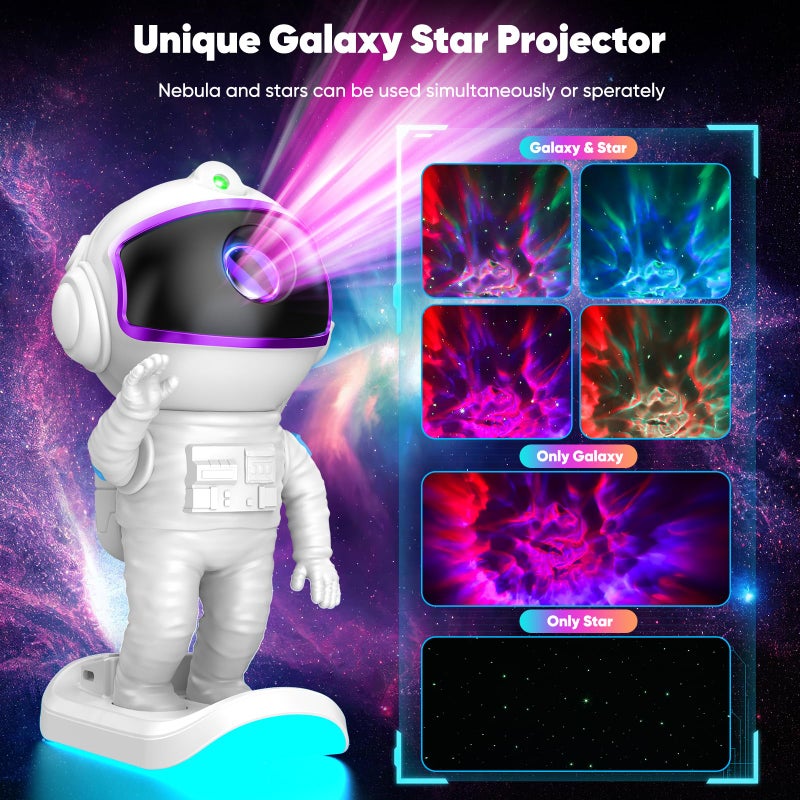 Stbands Star Projector, Galaxy Projector for Bedroom, Night Light with Timer and Remote Control, Gift for Kids Adults for Birthdays, Christmas - Image 4