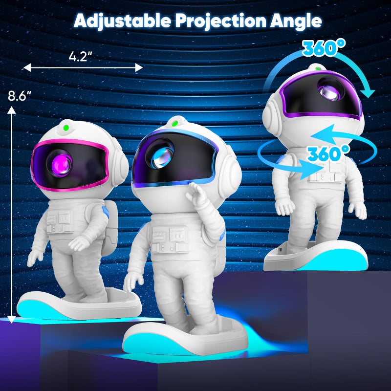 Stbands Star Projector, Galaxy Projector for Bedroom, Night Light with Timer and Remote Control, Gift for Kids Adults for Birthdays, Christmas - Image 3