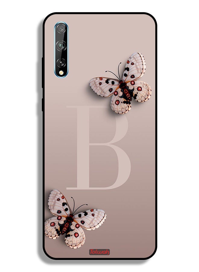 Tolwak Huawei P Smart S Protective Case Cover B Butterflies - Image 2