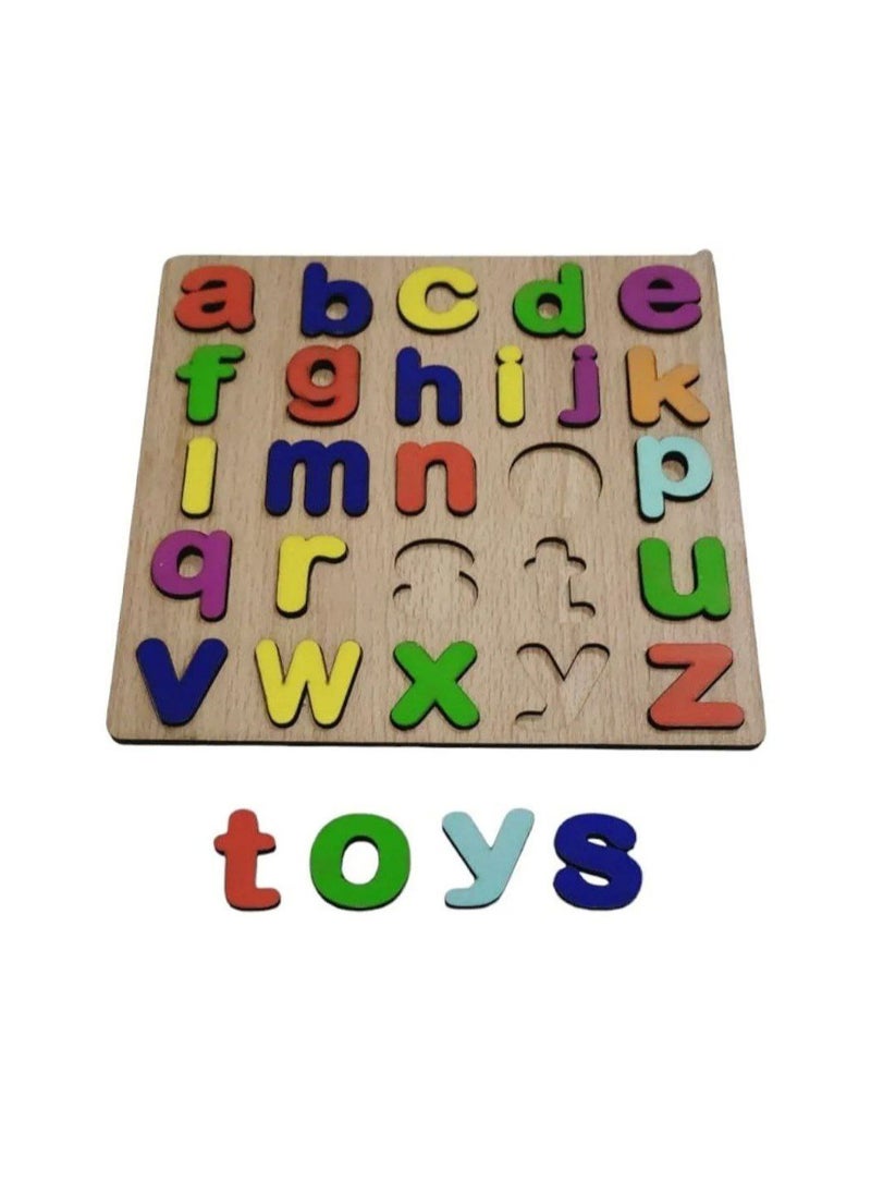 Generic English letters puzzle 