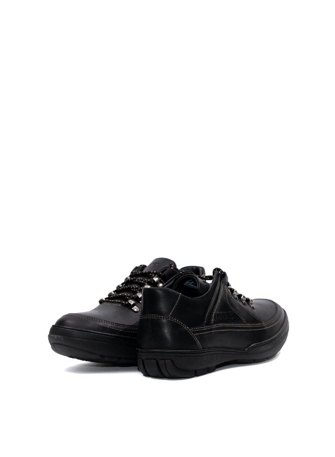 Levent Genuine Leather Casual Shoes - Black - Image 1