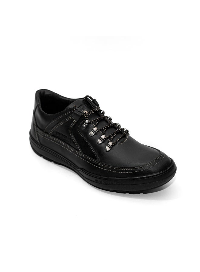Levent Genuine Leather Casual Shoes - Black - Image 2
