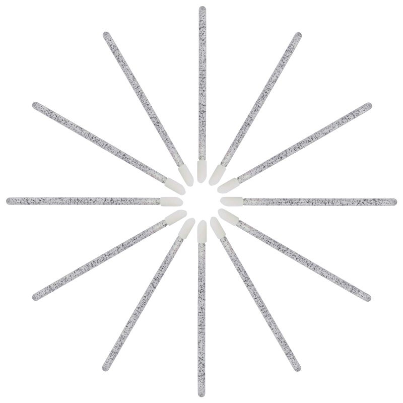 tifanso 300 PCS Lip Brush, Disposable Makeup Applicators, Lip Gloss Brush Lipstick Applicator Wands, Makeup Tool Kits Beauty Cosmetic (Crystal Black) - Image 2