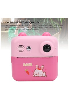 Generic Instant Print Camera for Kids, 50MP 2.4 Inch Instant Camera for Kids, 16X Digital Zoom 1080P Instant Print Camera for Travel, Birthday Gifts (Pink)  - Image 4