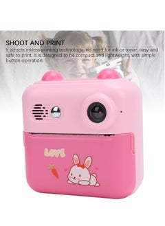 Generic Instant Print Camera for Kids, 50MP 2.4 Inch Instant Camera for Kids, 16X Digital Zoom 1080P Instant Print Camera for Travel, Birthday Gifts (Pink)  - Image 5