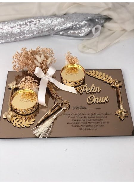 Masalsı Concept - Fancy Promise Engagement Tray Ring Risers Scissors - Image 1