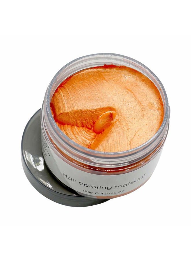 Ruzzut Hair Color Wax - Natural Ingredients, Instant Hair Coloring, Orange, 4.23 oz, Wax for Men and Women - Image 4