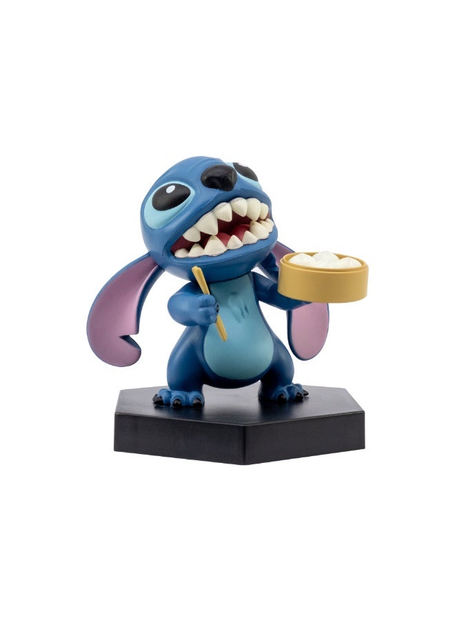 Disney سلسلة المرح 2 من ليلو وستيتش مع صندوق نافذة - شياو لونغ باو ستيتش | تمثال قابل للجمع | تمثال ستيتش | تمثال عرض | هدية مثالية لجمع الهدايا والأطفال - Image 1