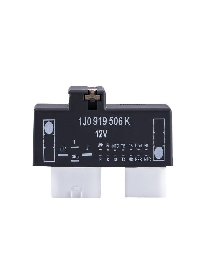PLDDE New 1pc Engine Radiator Cooling Fan Control Module Relay Unit Compatible With Audi TT Quattro VW Beetle Jetta Golf With 14 Pin Connector Jetta City BEV Engine Golf City - Image 1